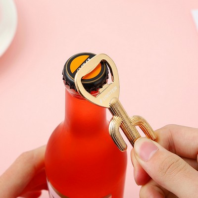 Metal Cactus Shaped Wine Opener Beer Bottle Opener