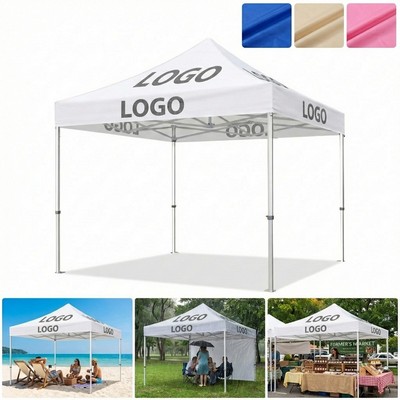 10 x 10 Commercial Hex Aluminum Frame Tent Kit