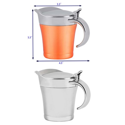 Double Insulated Gravy Boat with Hinged Lid