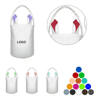 "Bunny Ear Easter Basket Set "