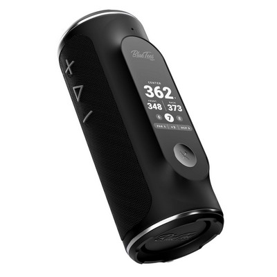Blue Tees Golf Player+ GPS Speaker with Touch Screen Display, 10+ Hours Battery, 40,000+ Courses,...