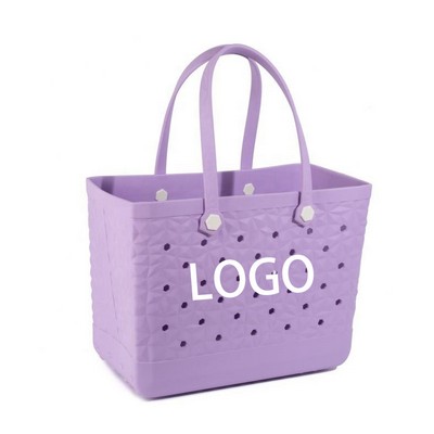 Custom EVA Waterproof Beach Tote Bag