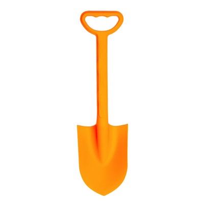 Kids One-Piece Plastic Beach Shovel, Pretend Play Sand Digging Tool for Outdoor Fun