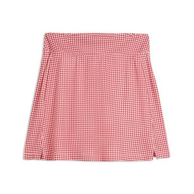 Puma Ladies Cloudspun Lana Mono Check Skirt 16"