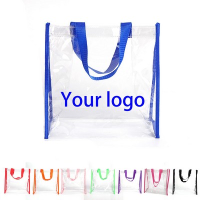 Handy Laundry Clear Tote Bag with Handles