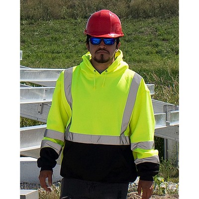 Kishigo Unisex Hi-Vis Hooded Sweatshirt - JS154