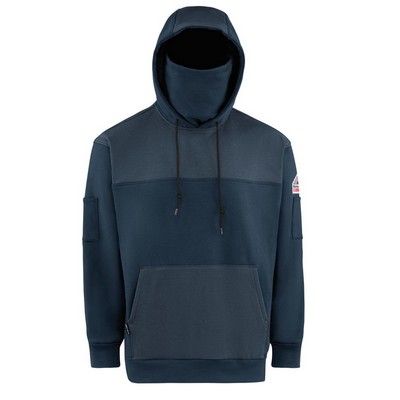 Bulwark Men's Flame Resistant Fleece Hooded Sweatshirt - SMM4