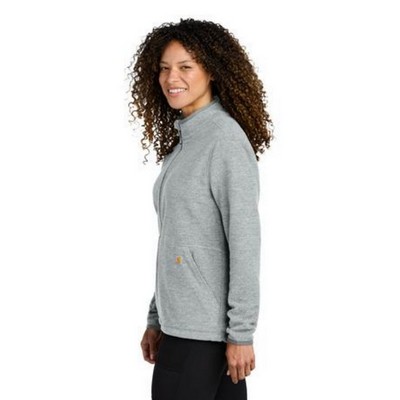 Carhartt Women's Textured Full-Zip Fleece Jacket
