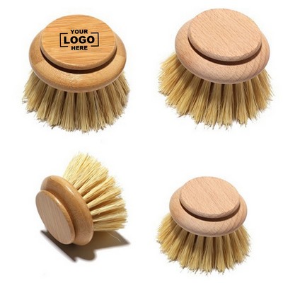 Natural Bamboo Dish Scrub Brush