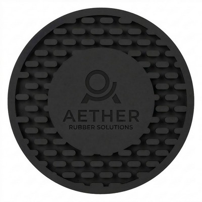 Custom Rubber Coaster Round