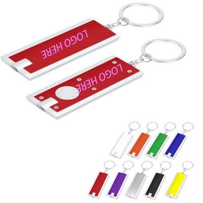 Super Bright LED Flashlight With Key Chain
