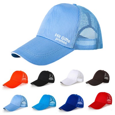 Cotton Mesh Baseball Cap