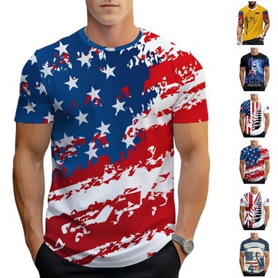 Customization selection of 100% polyester 4.72 oz T-shirts / Full customization service available