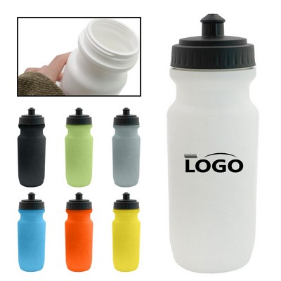 20 oz. Water Bottles with Push Cap
