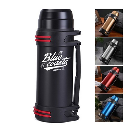 34oz Vacuum Water Bottle with Strap