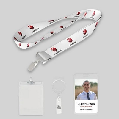 3/4" Dye Sublimation Lanyard-B