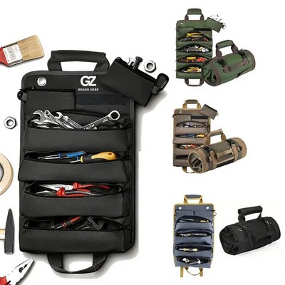 Foldable Tool Bag Roll Up Organizer