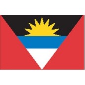 4'x6' Antigua & Barbuda U.N. Nylon Outdoor Flag - Style A