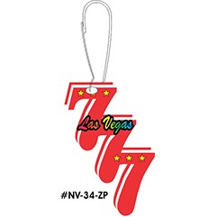 Triple 7's Zipper Pull