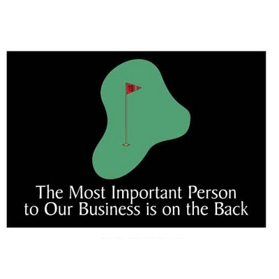 Golf Course Photo Hand Mirror (2"x3")