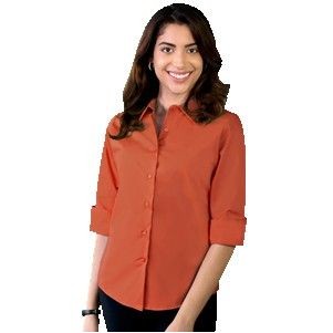 Ladies' Stretch Poplin Shirt