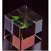 Crystal Rainbow Cube Base