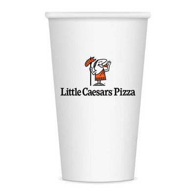 20 Oz. White Paper Cup - High Line