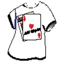 Las Vegas Blackjack T-Shirt Mighty Mini Magnet