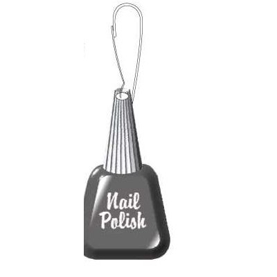 Nail Polish Zipper Pull