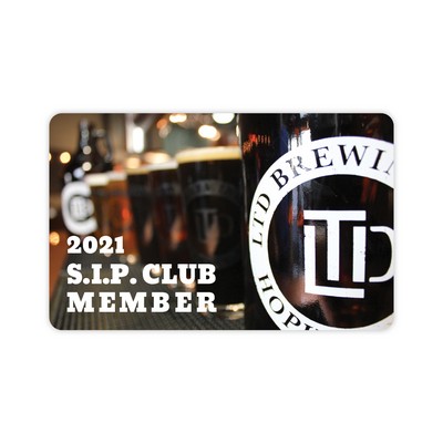 USA Made Membership Loyalty Card (2.125"x3.375") (30 Mil)