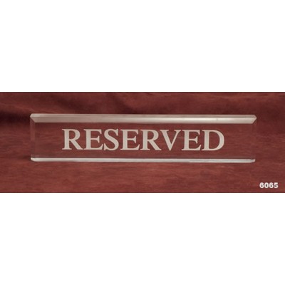 Rectangle Acrylic Paperweight (2"x10"x1")