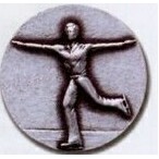 Newport Mint Medal - 2 1/2" (Skating Male)