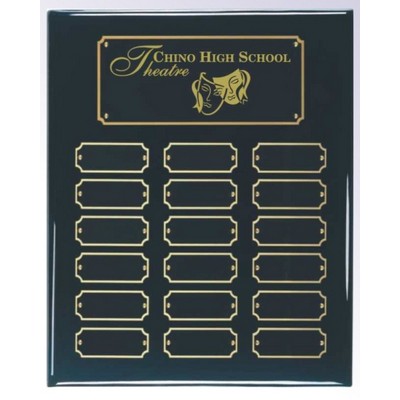 Black Piano Perpetual Plaque (10½"x 13")