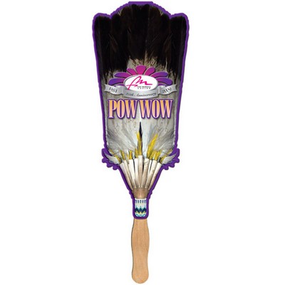 Broom Sandwiched Hand Fan