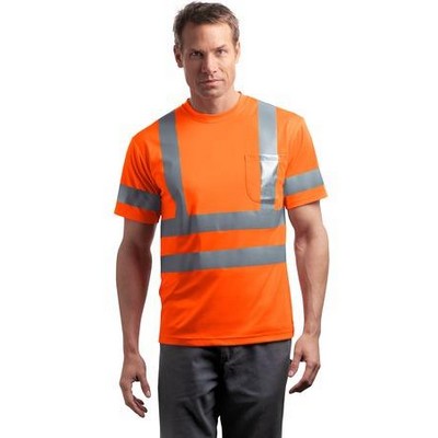 CornerStone® - ANSI 107 Class 3 Short Sleeve Snag-Resistant Reflective T-Shirt.