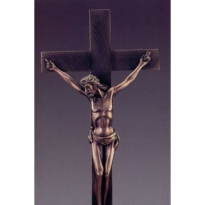 Jesus on Cross Trophy (9"x18")