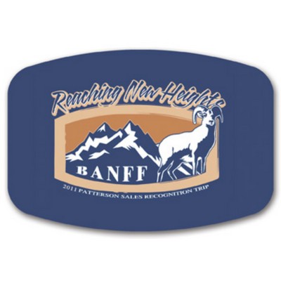 Full Color 50 Mil Name Badge (3.125"X4.5") - No personalization included