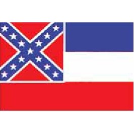 Mississippi State Flags (2'x3')