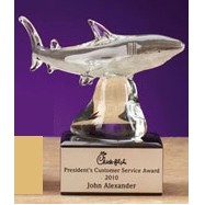 Gray Shark Award (8.5"x5")