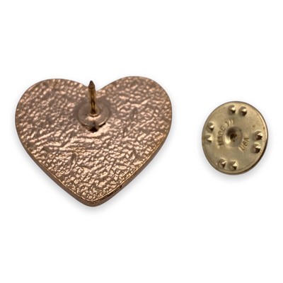 Heart Flag Lapel Pin