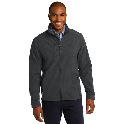 Eddie Bauer® Shaded Crosshatch Soft Shell Jacket.
