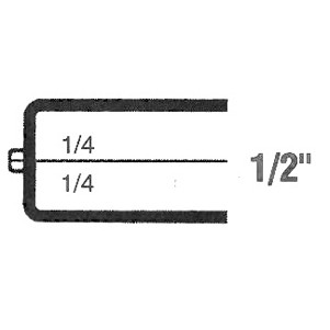 Rigid Clear Hinged Plastic Box (2 3/32"x3"x1/2")