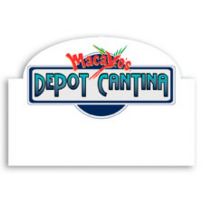 Laminated Name Badge (2"X2.875") Rectangle W/Bump - No personalization included