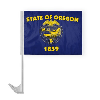 Oregon Car Flags 12x16 inch