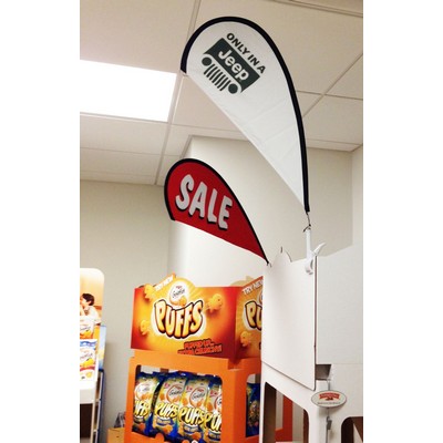 Clippy Window Wing Flag KIT (Double Sided)