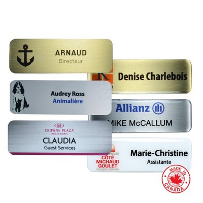 ID Sublimated Tags (3.5"x1")