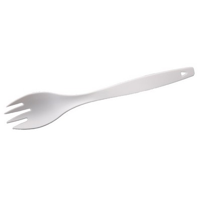 12" Serving Fork White