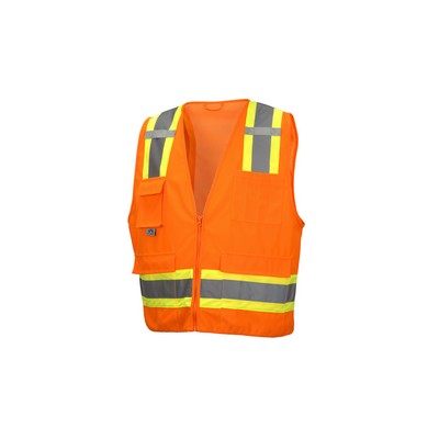Pyramex Class 2 Two-Tone Surveyor Safety Vest