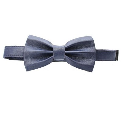 Ashlin® Designer Navy Blue Bobby Groomsmen Wedding Bow Tiee