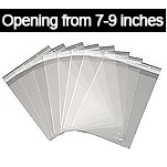 1.6 Mil Lip-N-Tape Bag w/7"-9" Opening (8 7/16"x8 1/4")